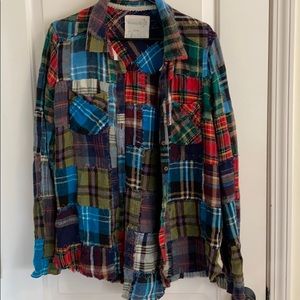 Cute flannel top